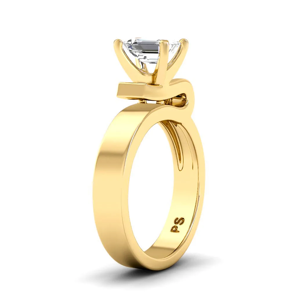 0.45-1.60 CT Princess & Emerald Cut Diamonds - Engagement Ring
