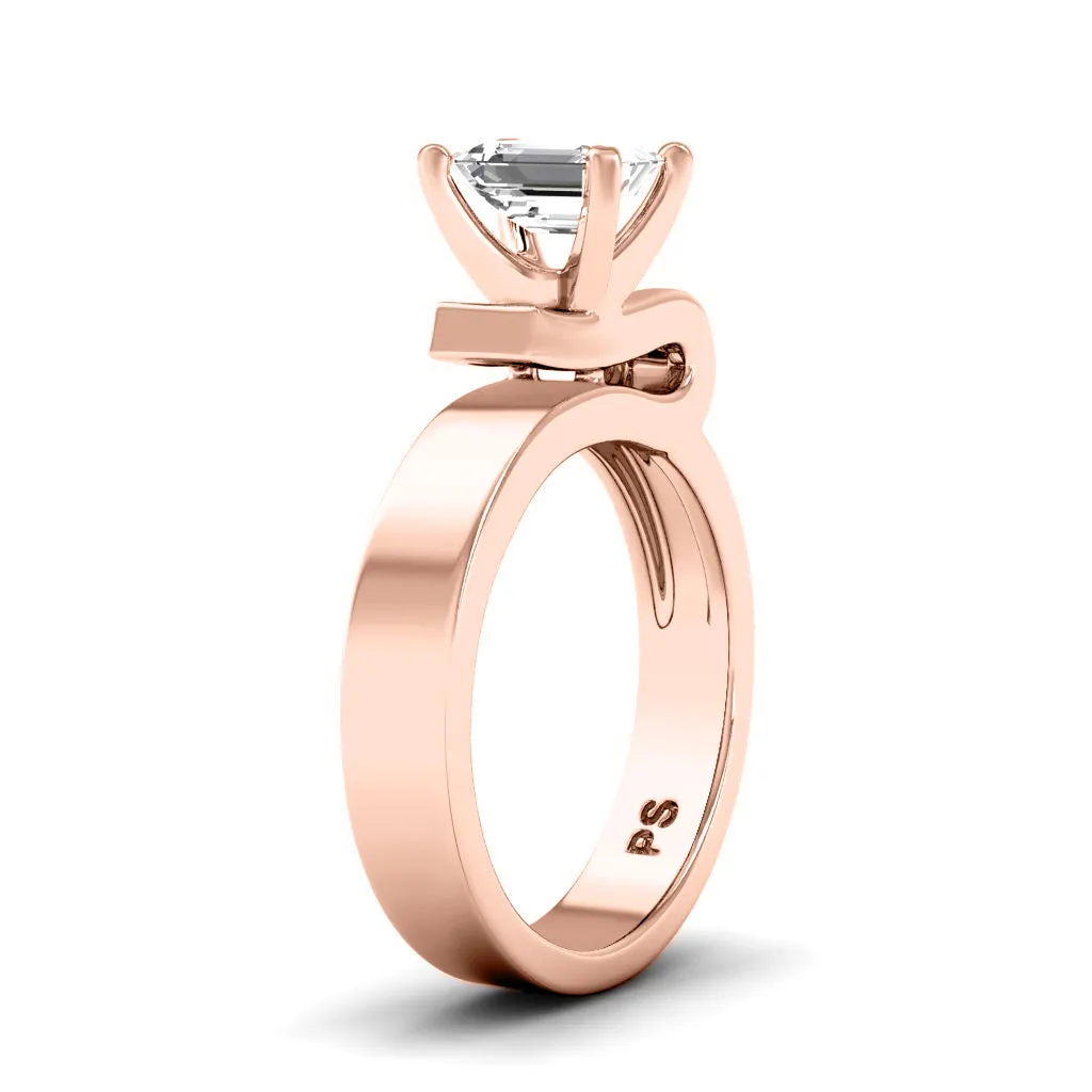 0.45-1.60 CT Princess & Emerald Cut Diamonds - Engagement Ring