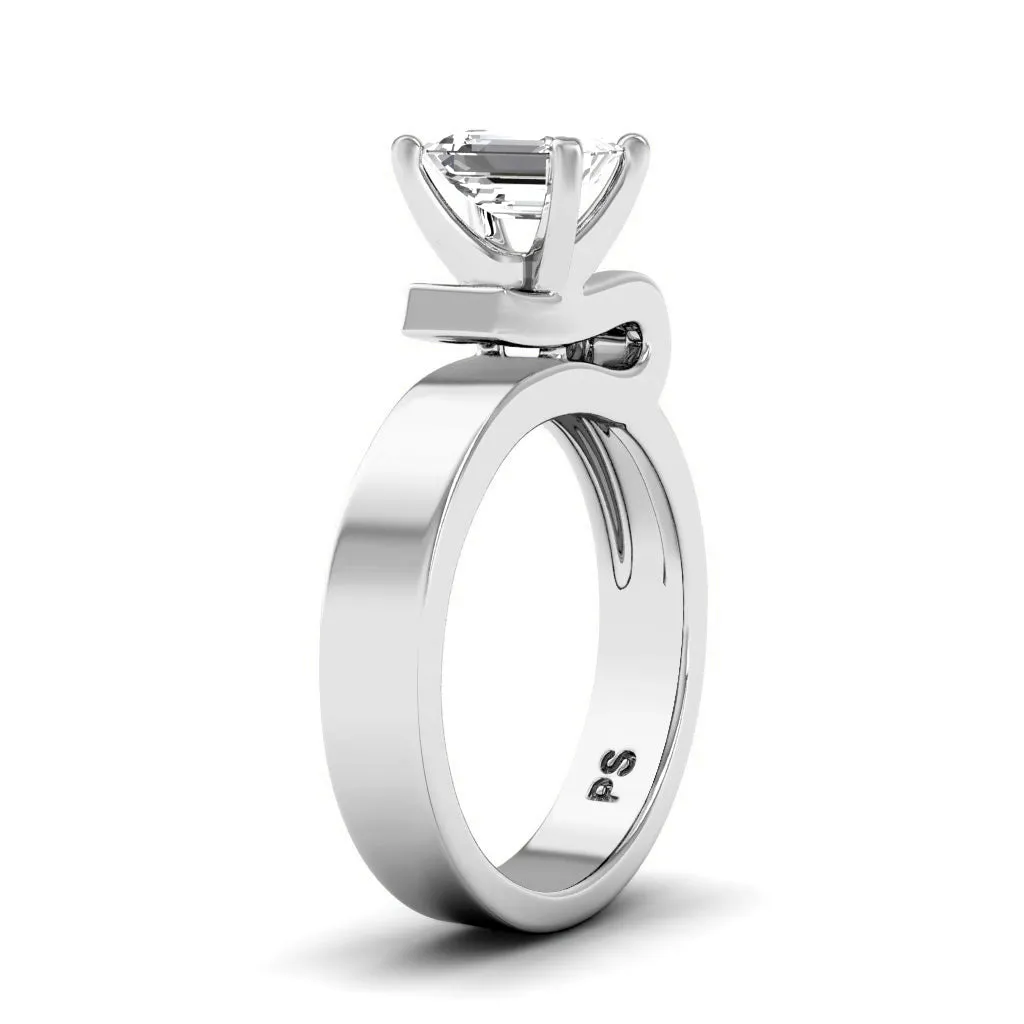 0.60-3.10 CT Princess & Emerald Cut Lab Grown Diamonds - Engagement Ring