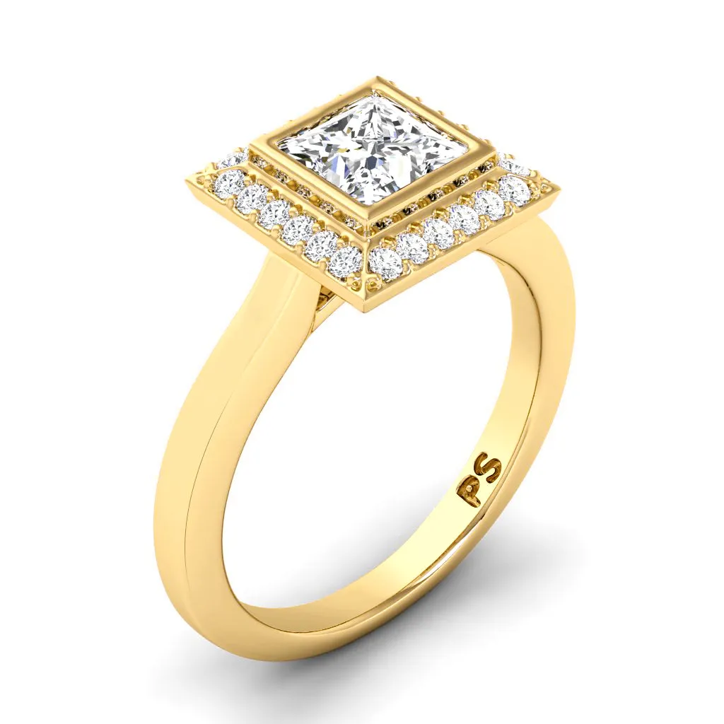 0.64-3.14 CT Round & Princess Cut Lab Grown Diamonds - Engagement Ring
