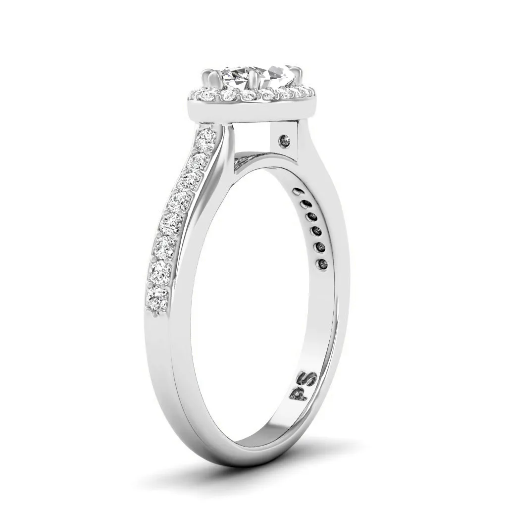 0.65-1.80 CT Round & Marquise Cut Diamonds - Engagement Ring