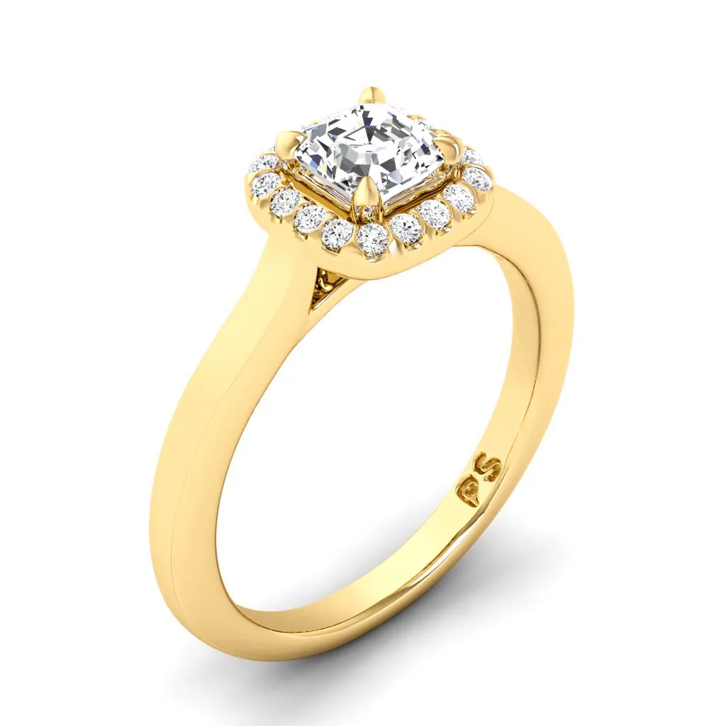 0.65-3.15 CT Round & Ascher Cut Lab Grown Diamonds - Engagement Ring