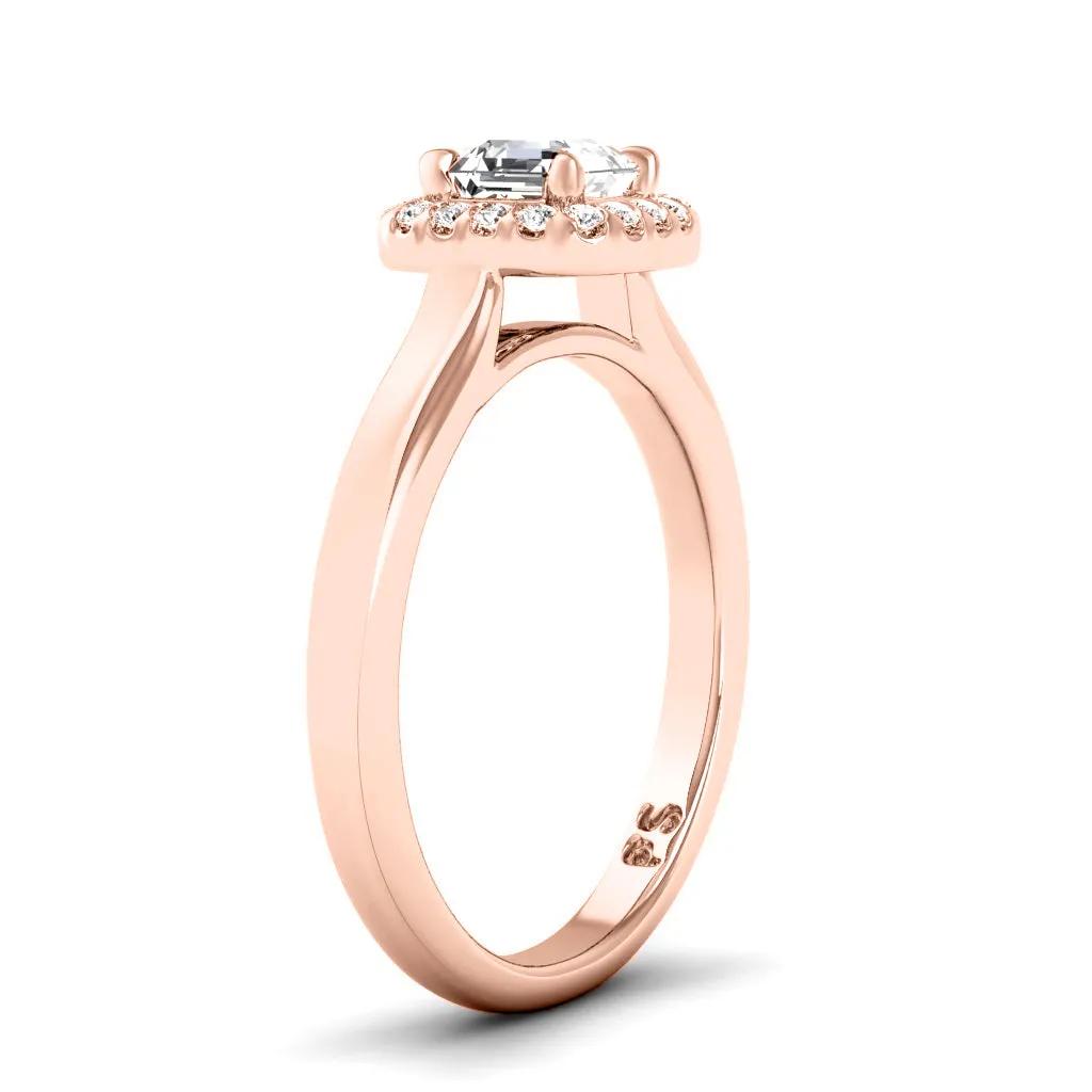 0.65-3.15 CT Round & Ascher Cut Lab Grown Diamonds - Engagement Ring