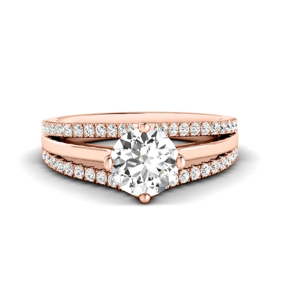 0.80-1.95 CT Round Cut Diamonds - Engagement Ring