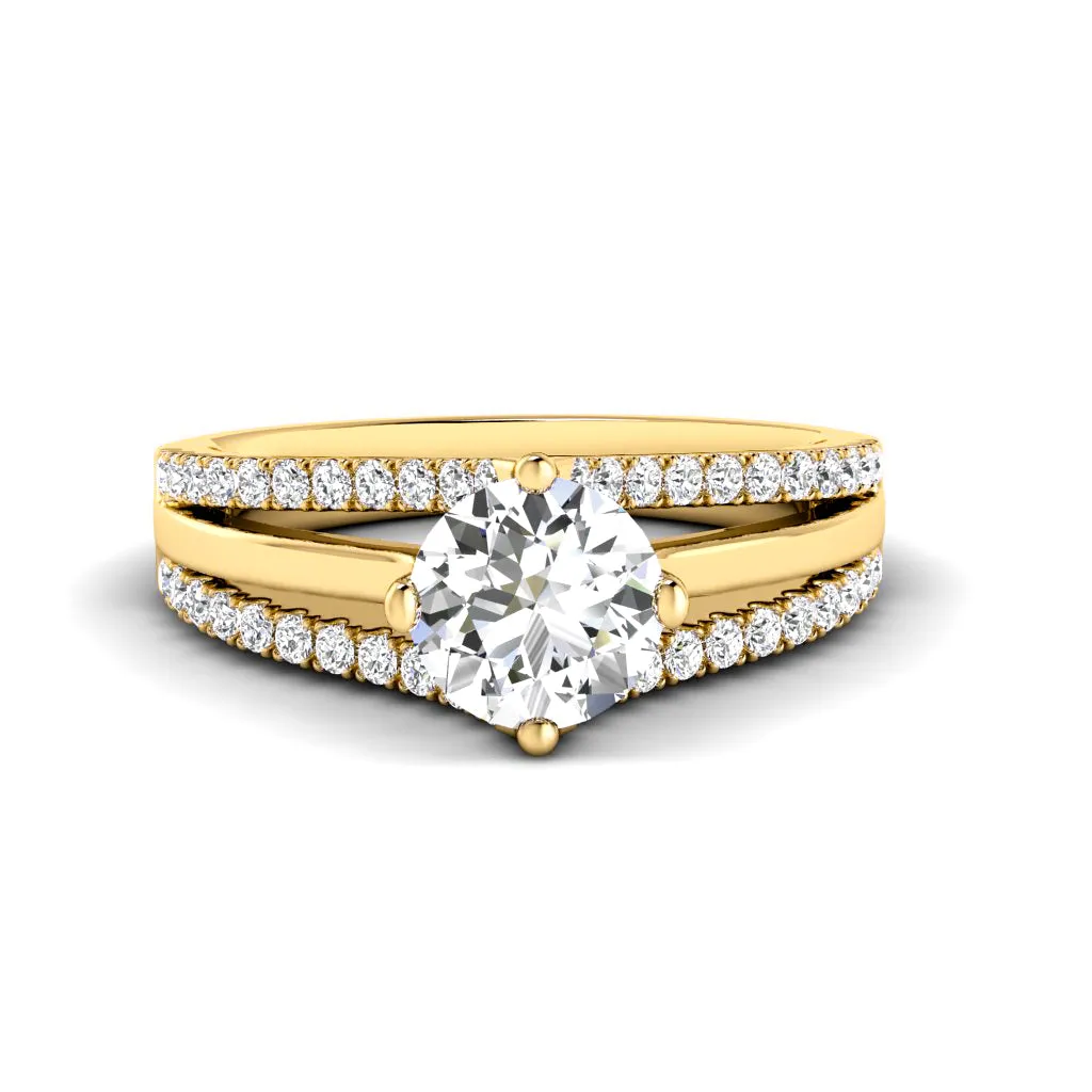 0.80-1.95 CT Round Cut Diamonds - Engagement Ring