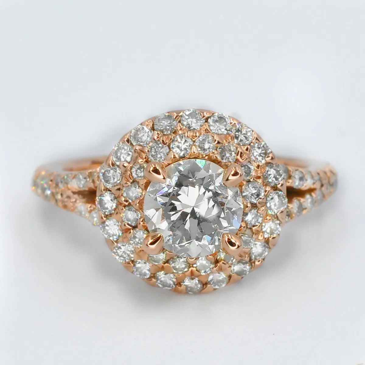0.84-1.99 CT Round Cut Diamonds - Engagement Ring