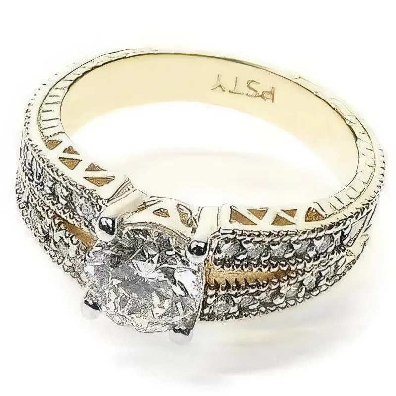 0.85-2.00 CT Round Cut Diamonds - Engagement Ring