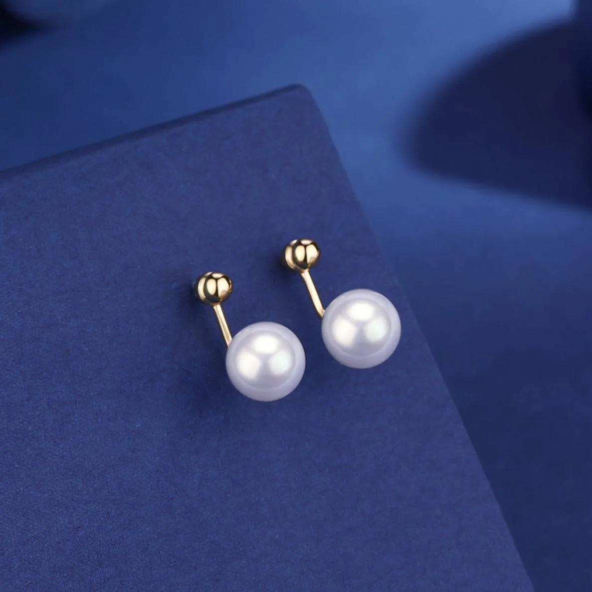 10-11mm Freshwater Edison Pearl Earrings AAAA