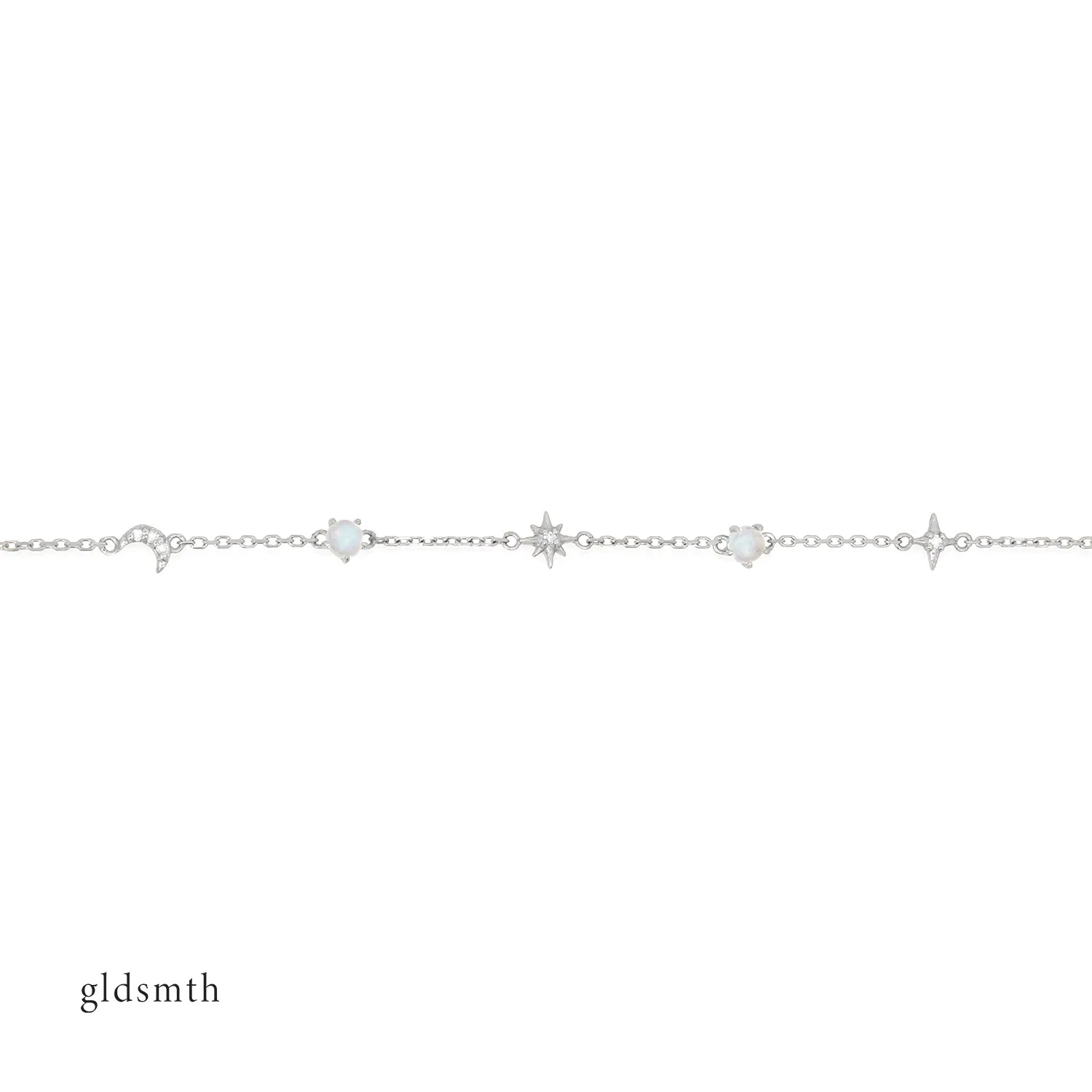 10k White Gold Zara Bracelet