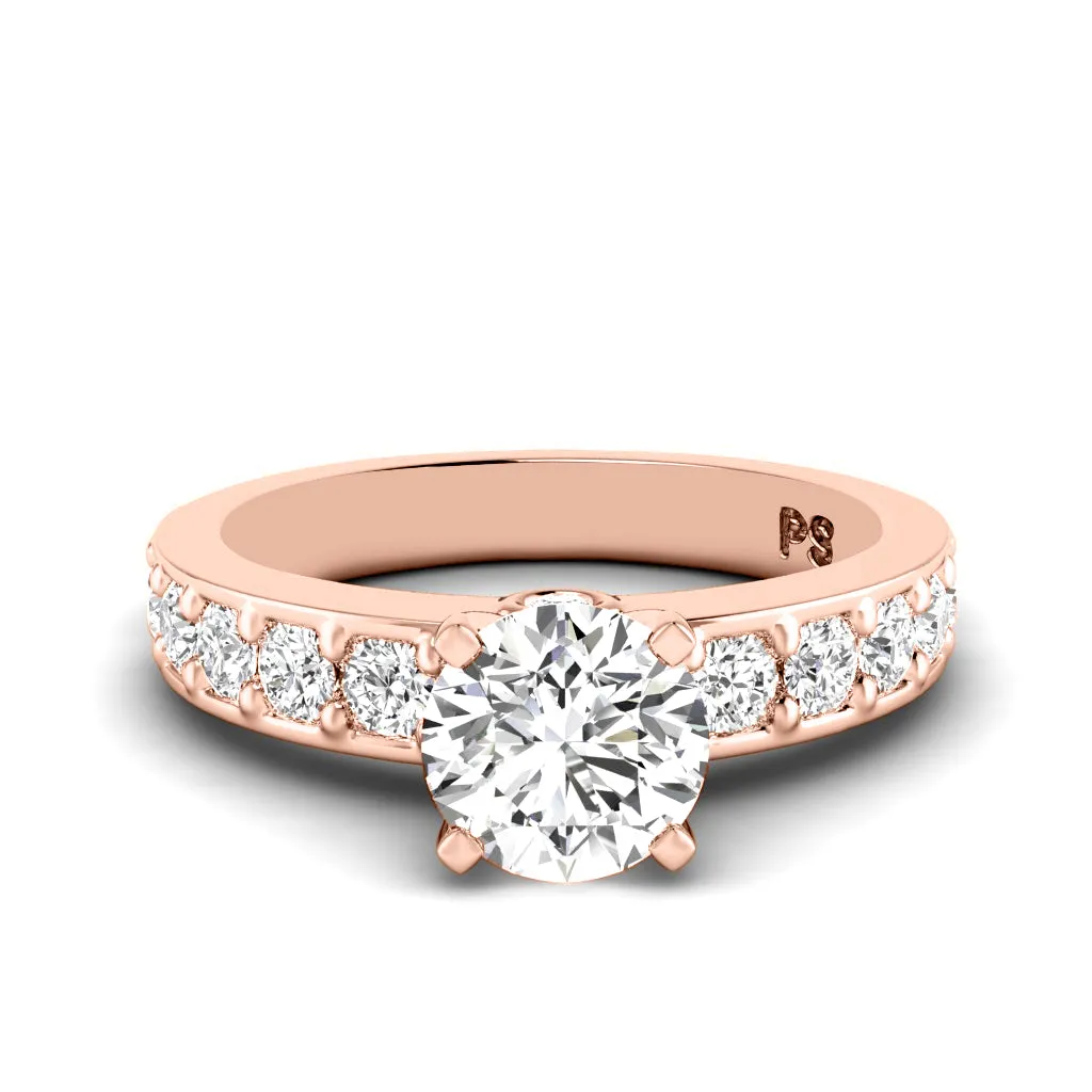 1.15-2.30 CT Round Cut Diamonds - Engagement Ring