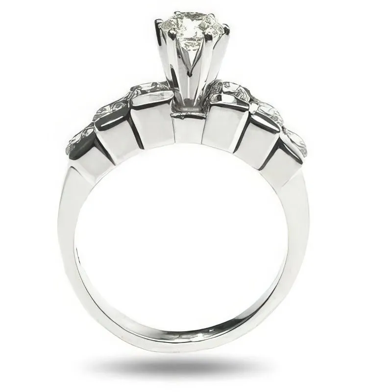 1.20-2.35 CT Round Cut Diamonds - Engagement Ring