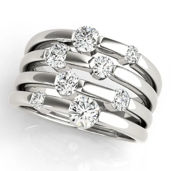 14K Ladies Right Hand Fashion Ring