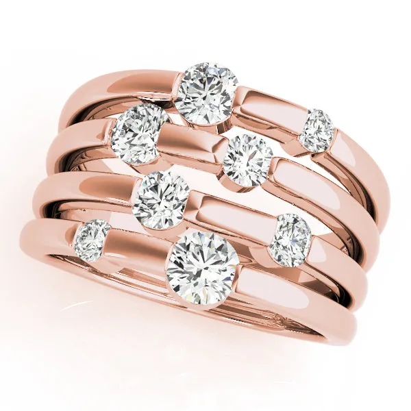 14K Ladies Right Hand Fashion Ring