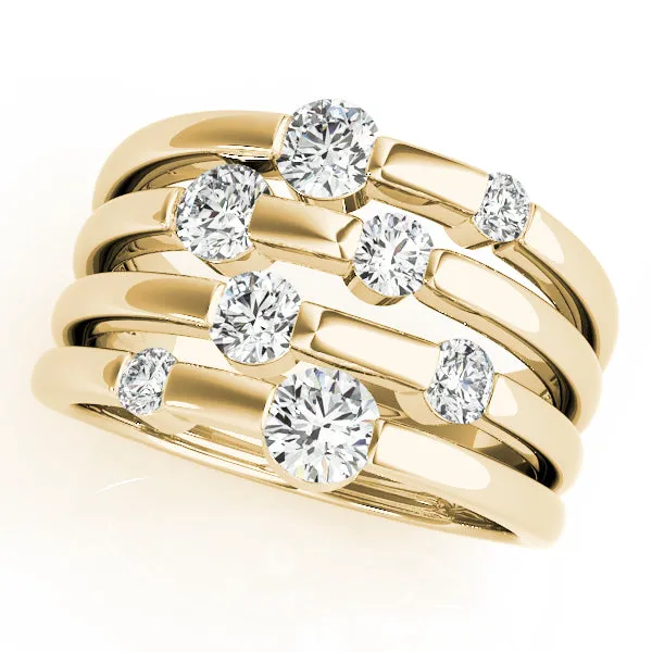 14K Ladies Right Hand Fashion Ring