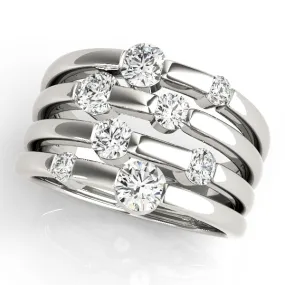 14K Ladies Right Hand Fashion Ring