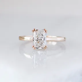 1.52ct Lily Radiant Lab Diamond Ring