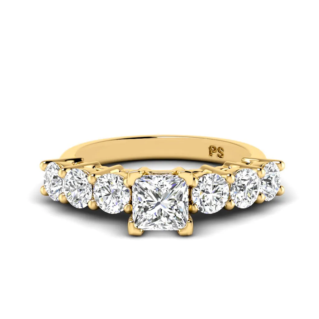 1.60 CT Round Cut Diamonds - Engagement Ring
