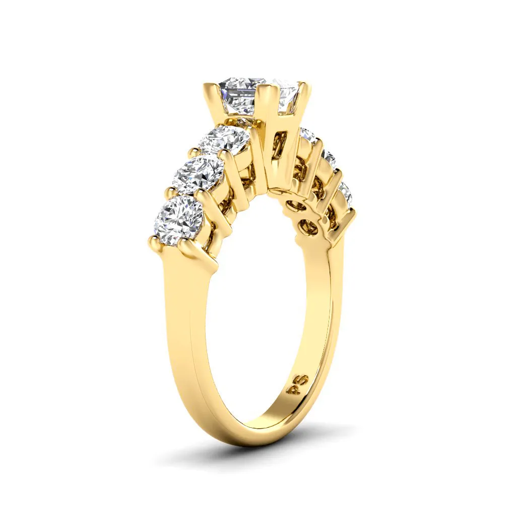 1.60 CT Round Cut Diamonds - Engagement Ring
