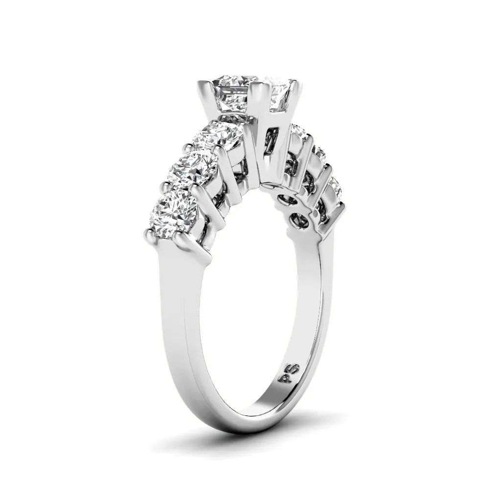 1.60 CT Round Cut Diamonds - Engagement Ring