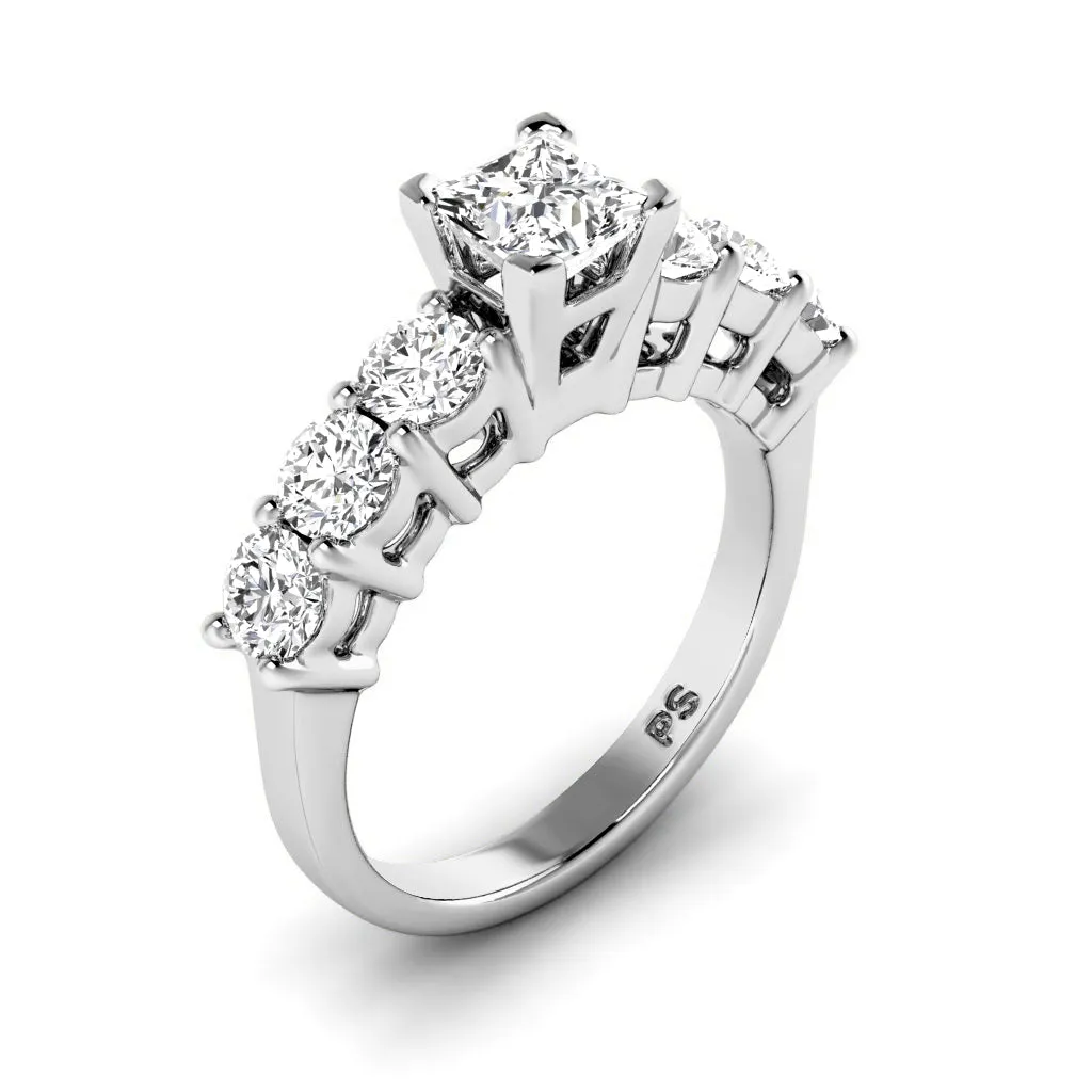 1.60 CT Round Cut Diamonds - Engagement Ring