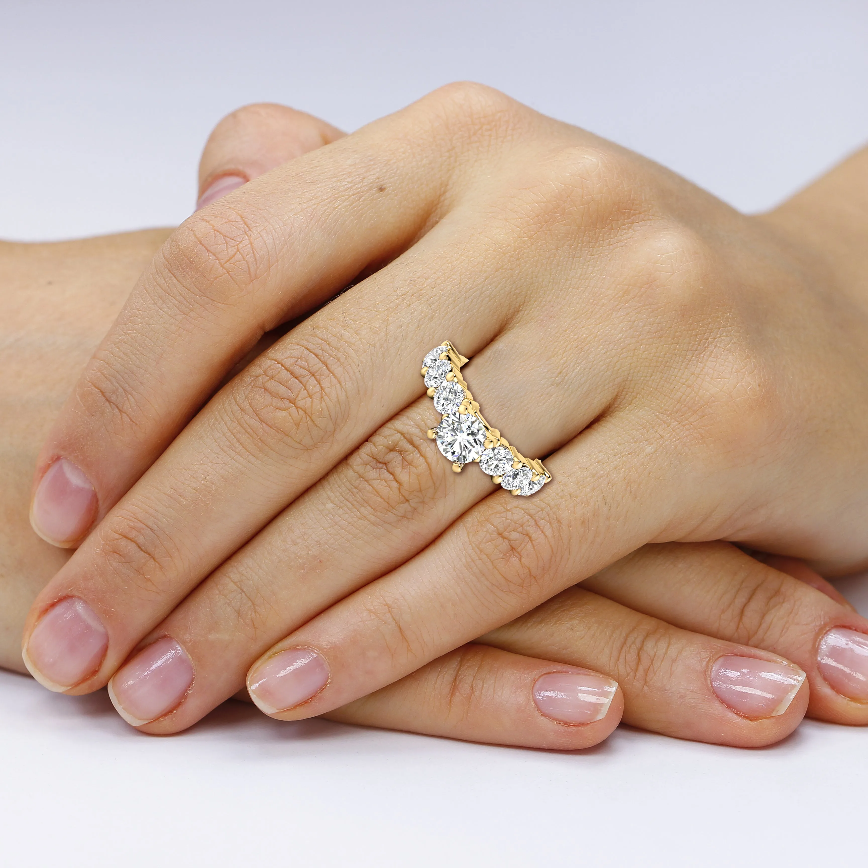 1.85-3.00 CT Round Cut Diamonds - Engagement Ring