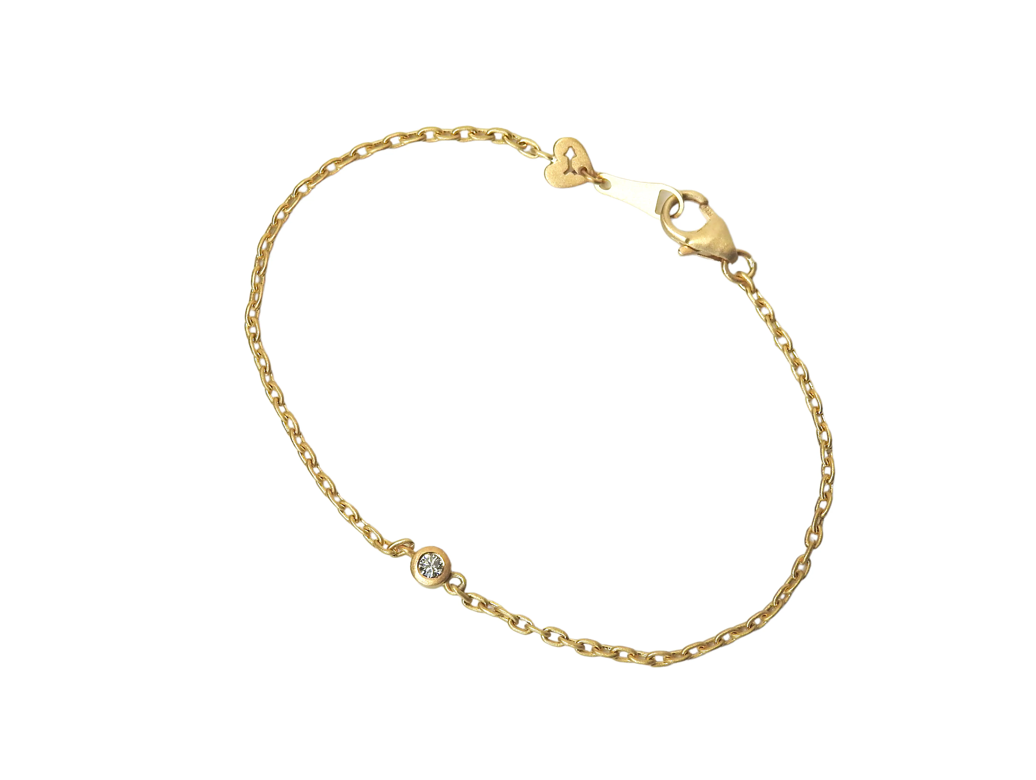 18kt CANADAMARK ~ Hearts & arrows bracelet