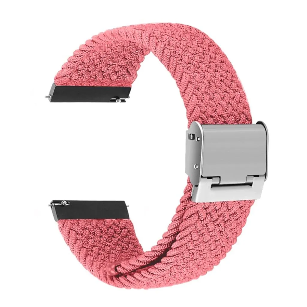 22mm Universal elastic nylon watch strap - Pink