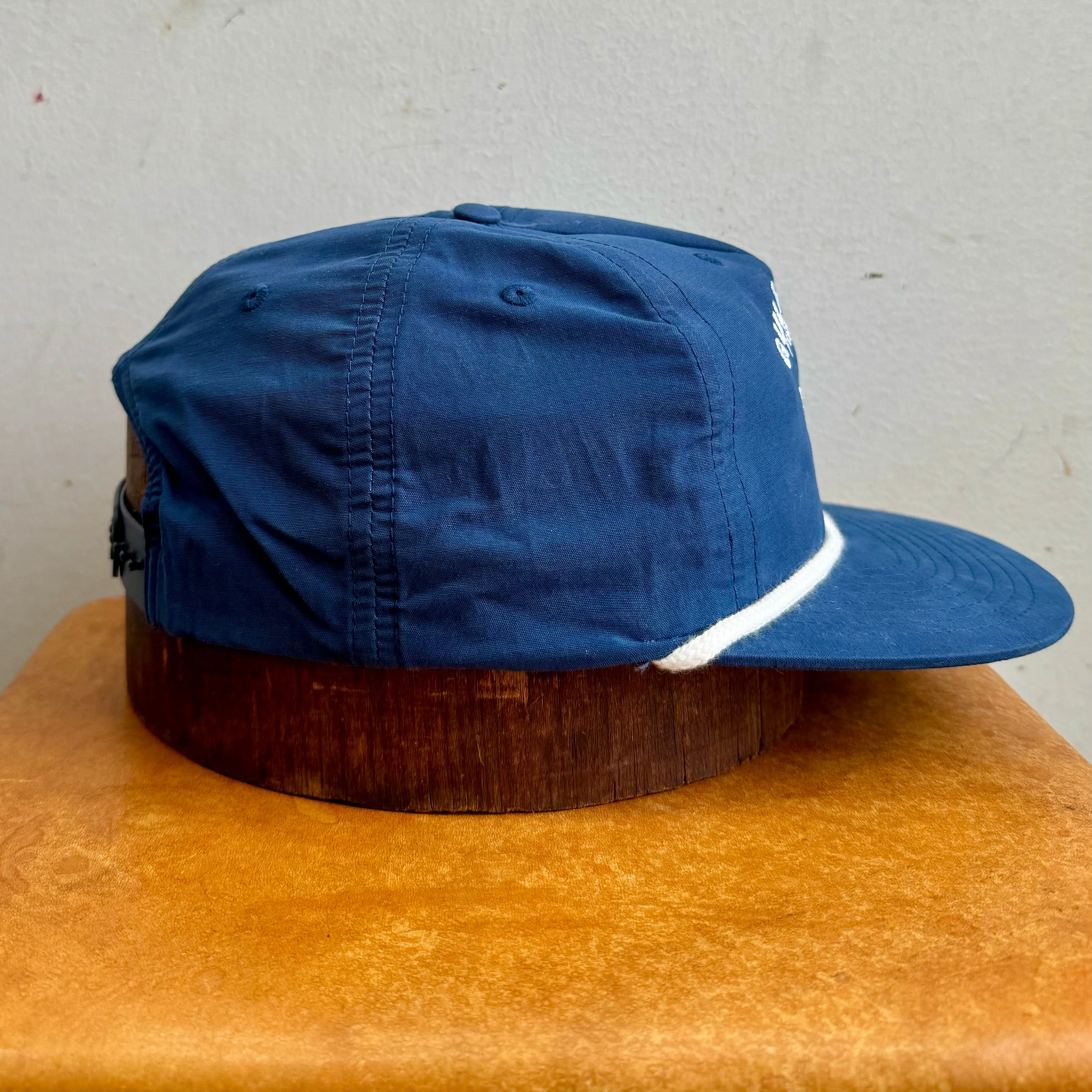 256 Richardson Hat | Embroidered Fishing Club | Indigo and White | Manready Mercantile
