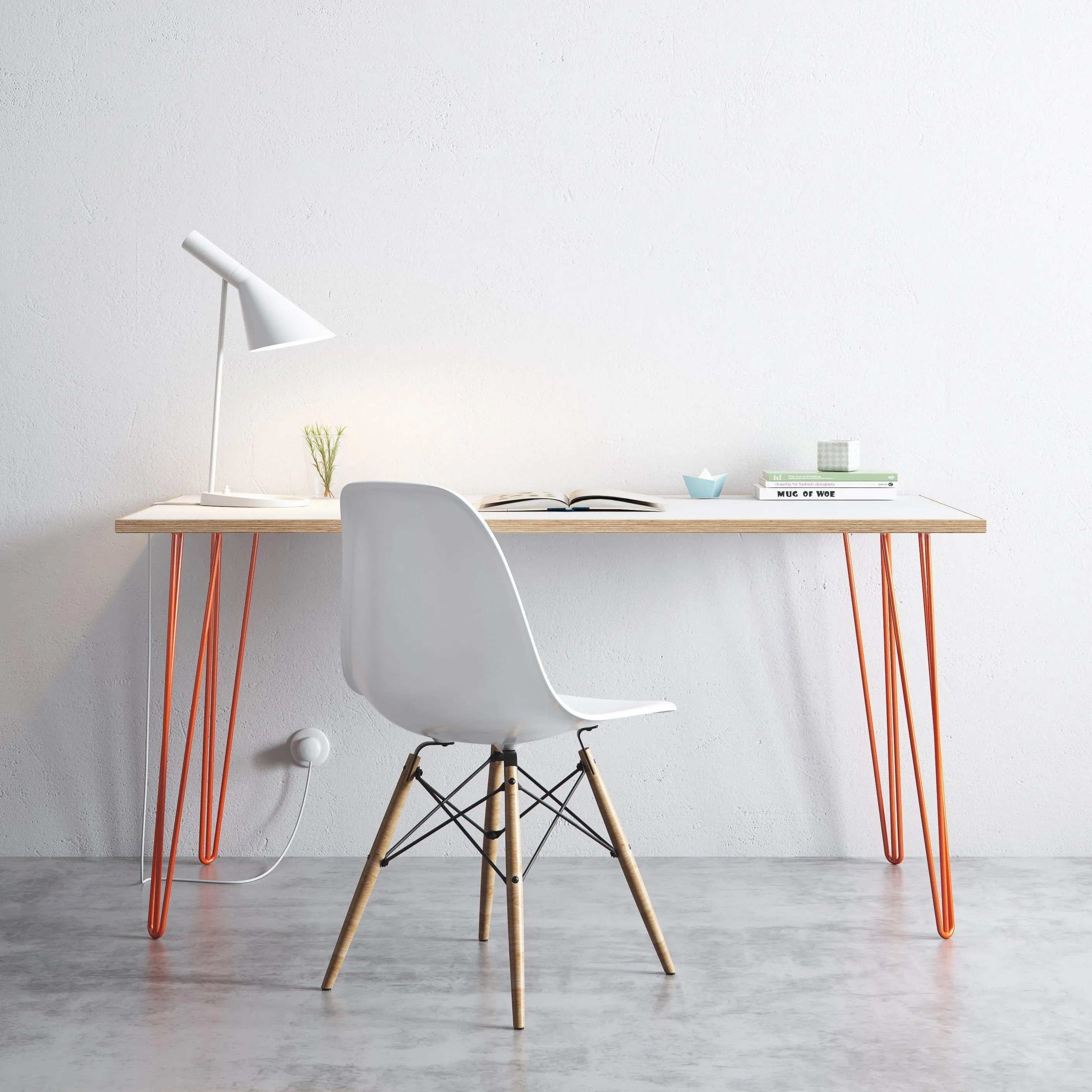 28inch / 71cm - Desk & Dining Table | Hairpin Legs