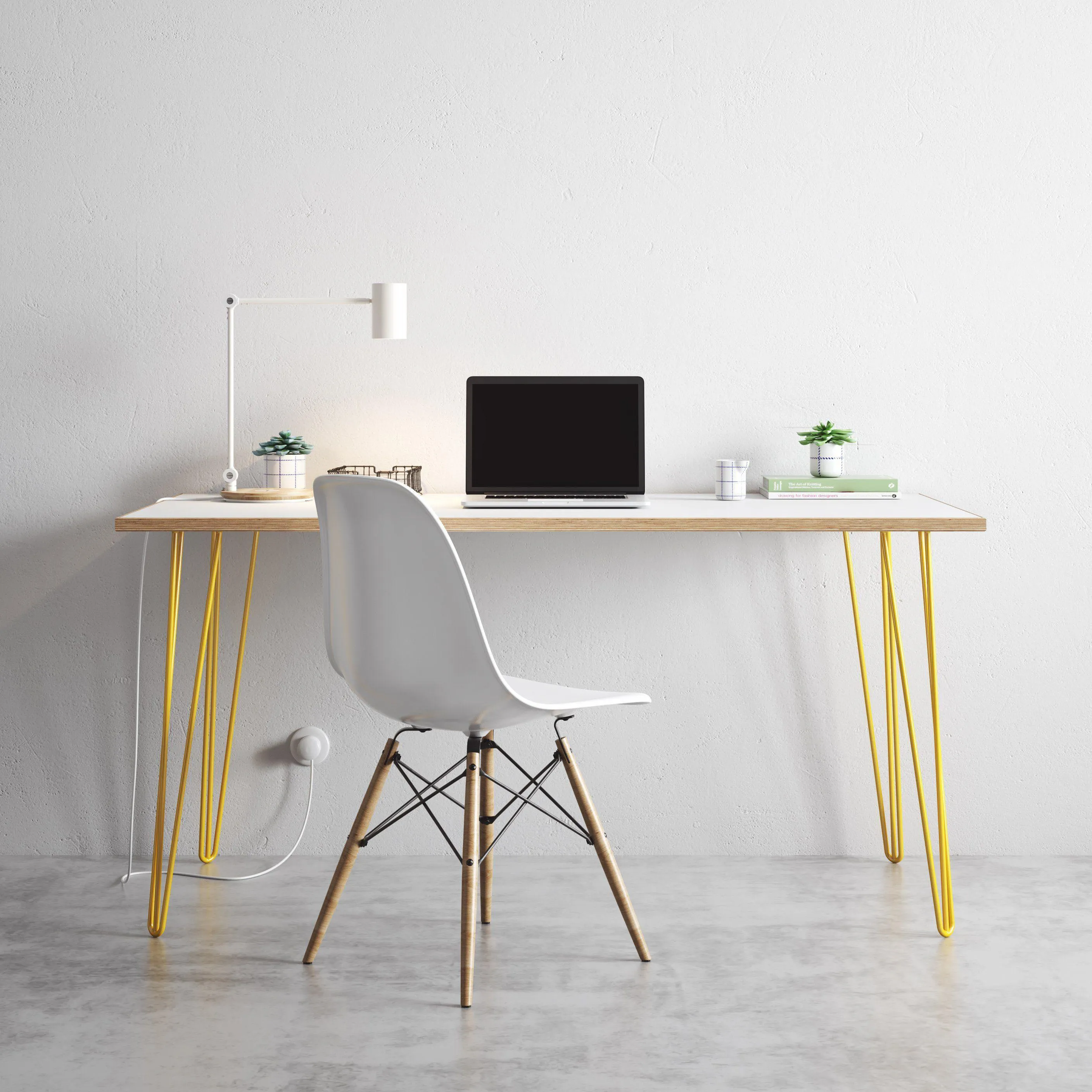 28inch / 71cm - Desk & Dining Table | Hairpin Legs