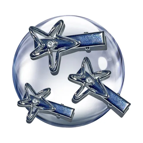 [3AMGANG] Seasonless Silver baby star hairpin