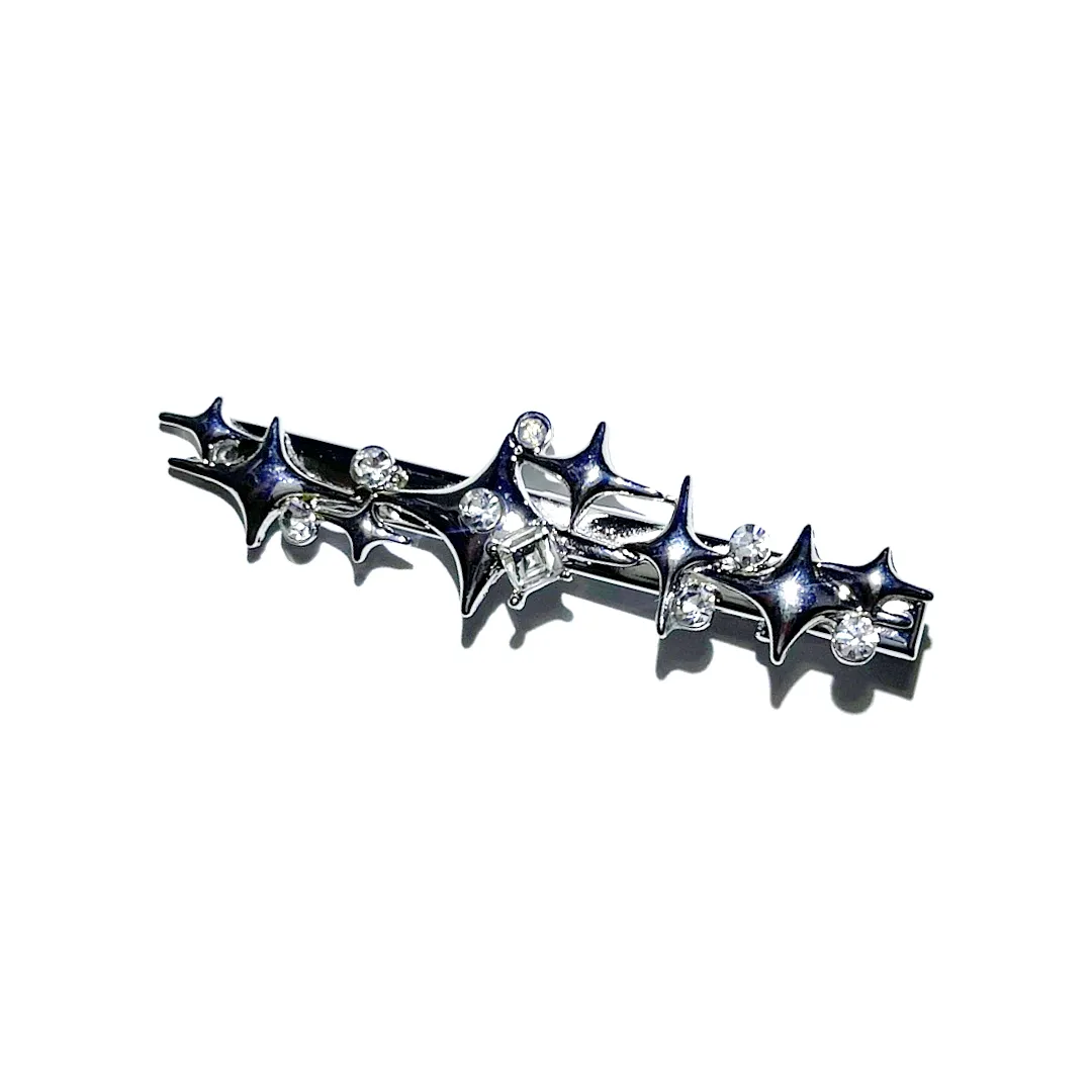 [3AMGANG] Seasonless Silver white cubic star hairpin (Weared by YENA)