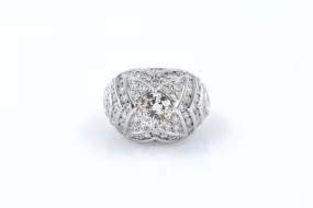 4.20 ctw Round Brilliant Cut Diamond Cocktail Ring