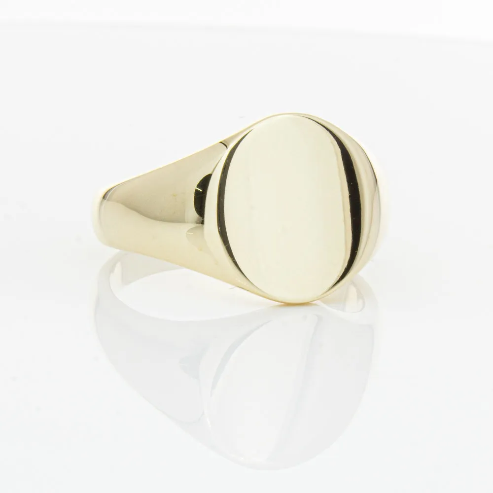 9ct Yellow Gold Signet Ring