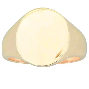 9ct Yellow Gold Signet Ring
