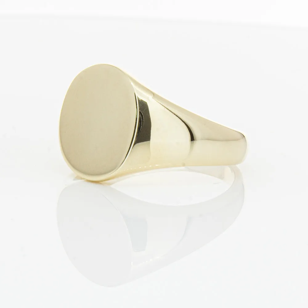 9ct Yellow Gold Signet Ring