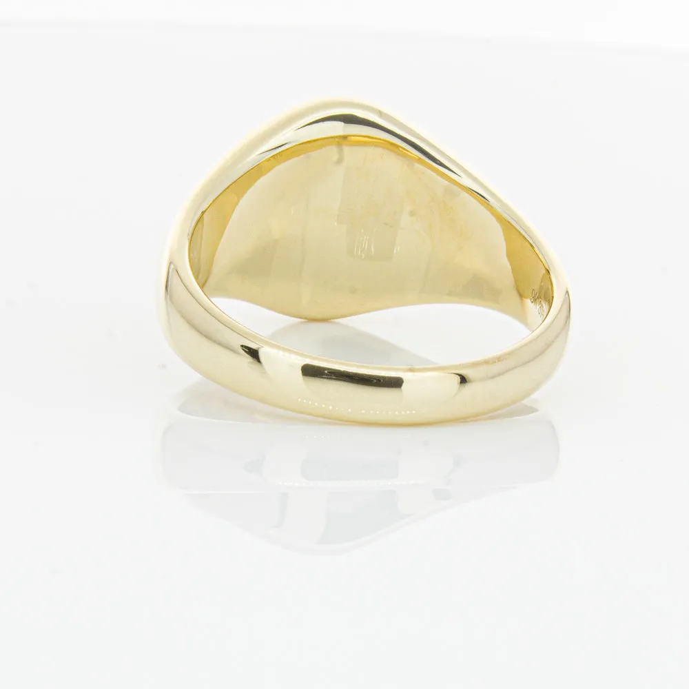 9ct Yellow Gold Signet Ring