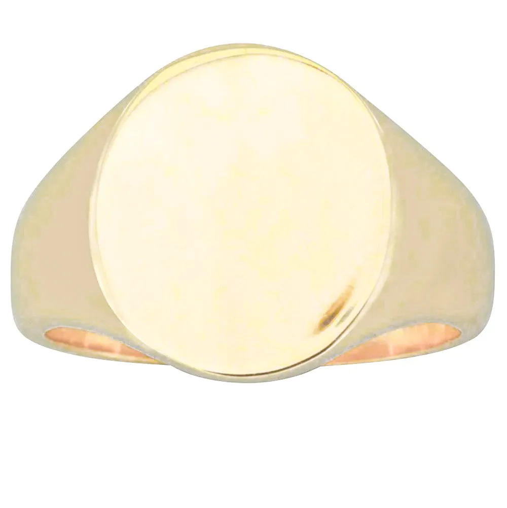 9ct Yellow Gold Signet Ring