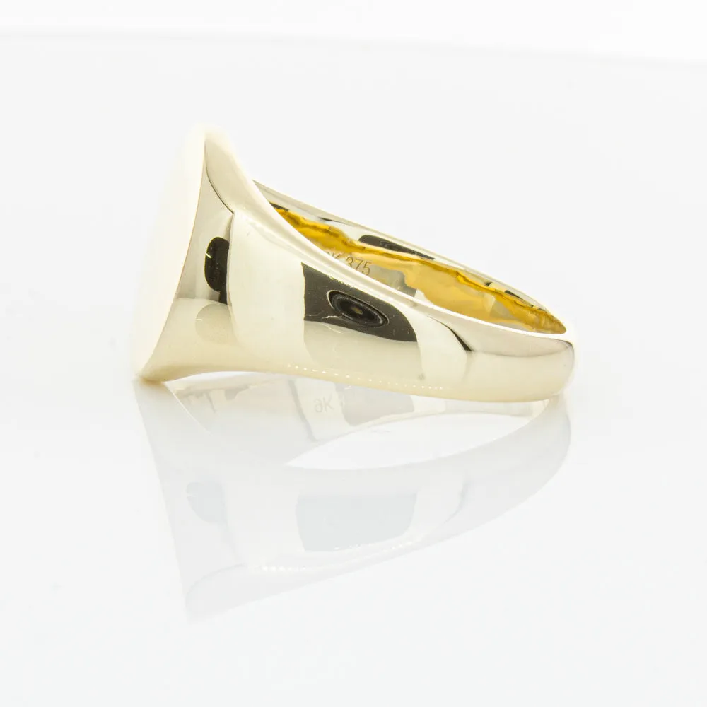 9ct Yellow Gold Signet Ring