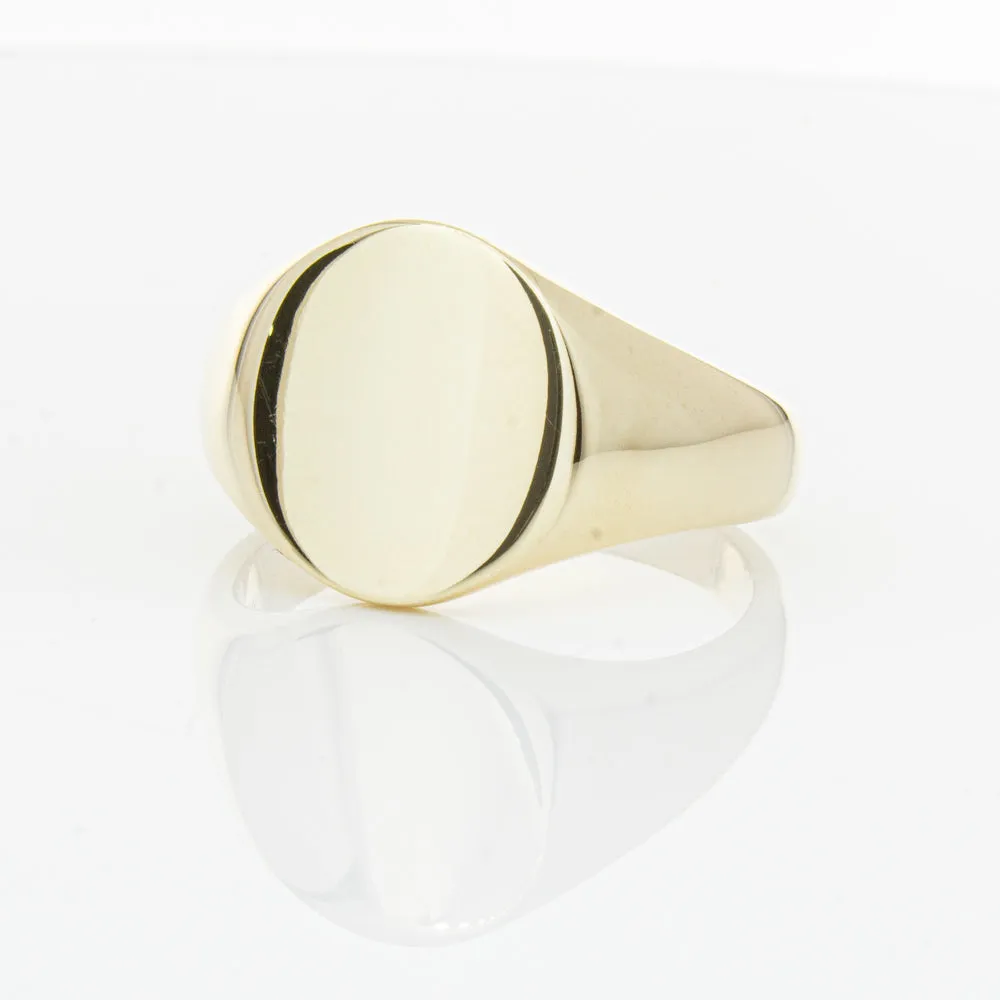 9ct Yellow Gold Signet Ring
