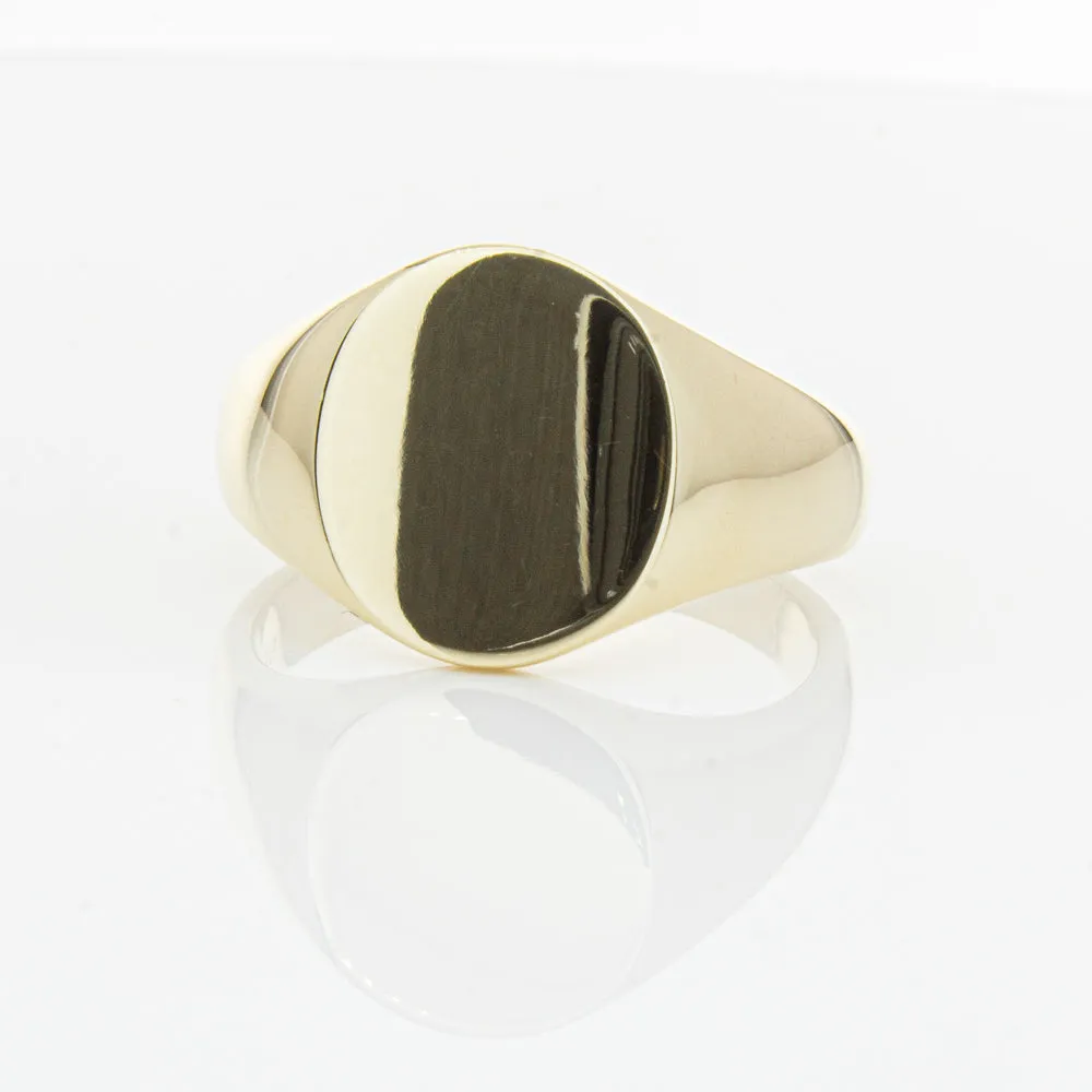 9ct Yellow Gold Signet Ring