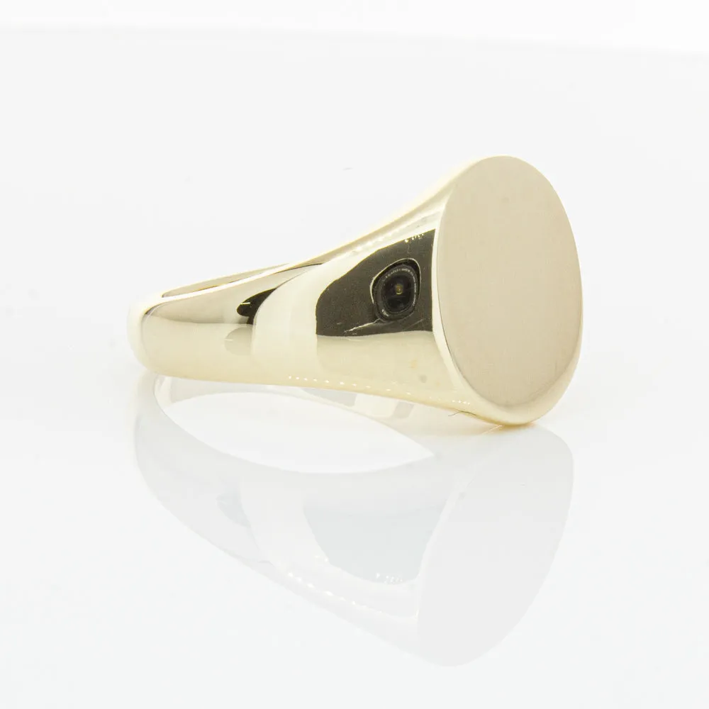 9ct Yellow Gold Signet Ring