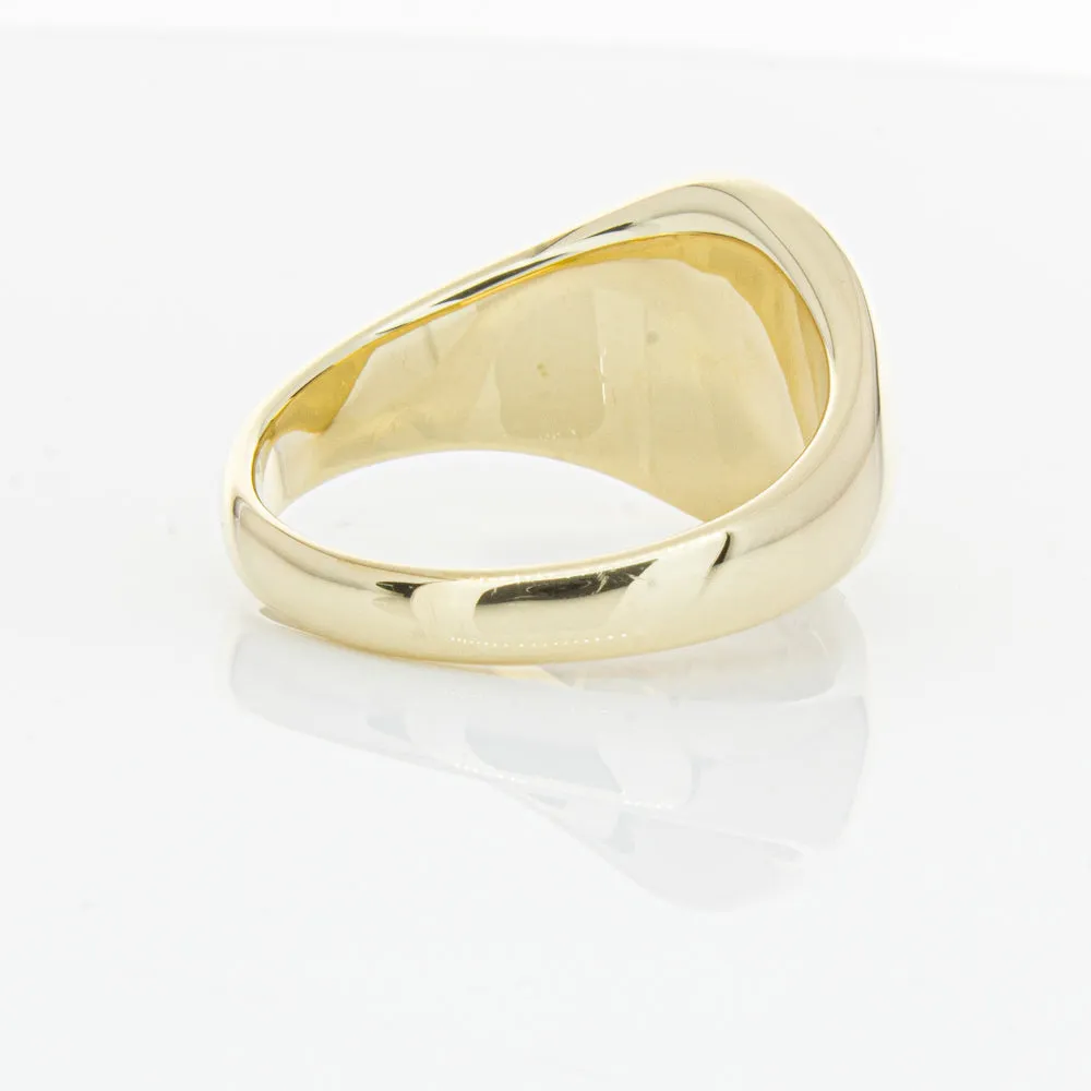 9ct Yellow Gold Signet Ring