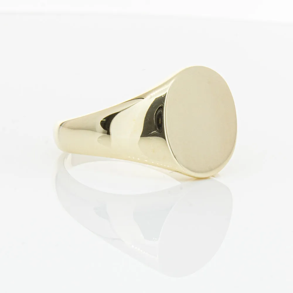 9ct Yellow Gold Signet Ring