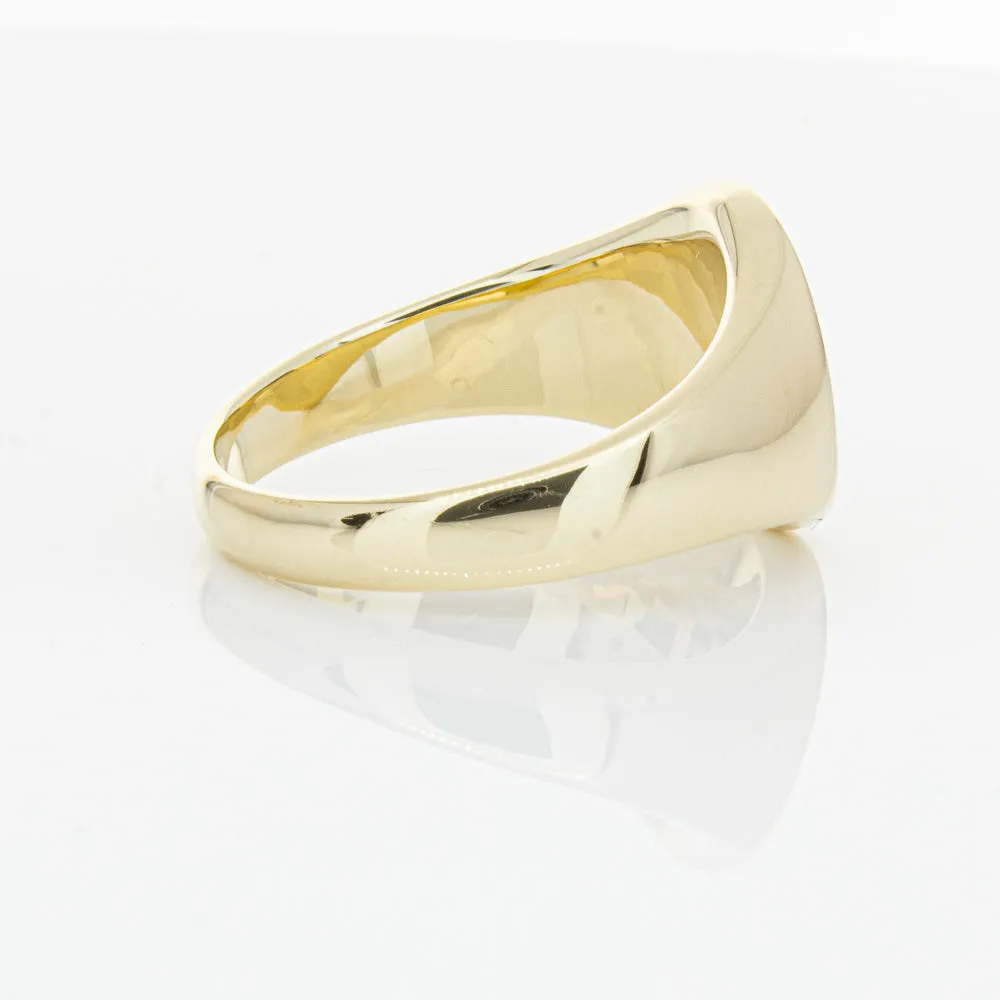 9ct Yellow Gold Signet Ring
