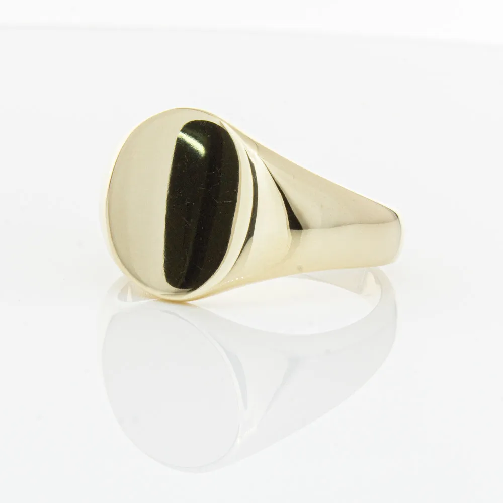 9ct Yellow Gold Signet Ring