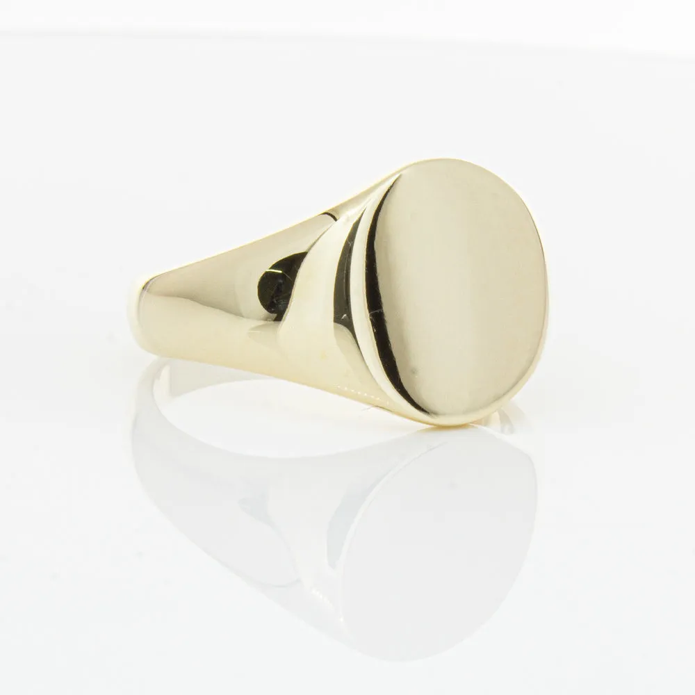 9ct Yellow Gold Signet Ring