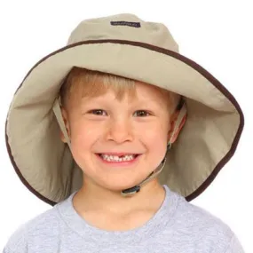 Adjustable Sun Hat, in sizes infant to 8 years, tan UPF50 