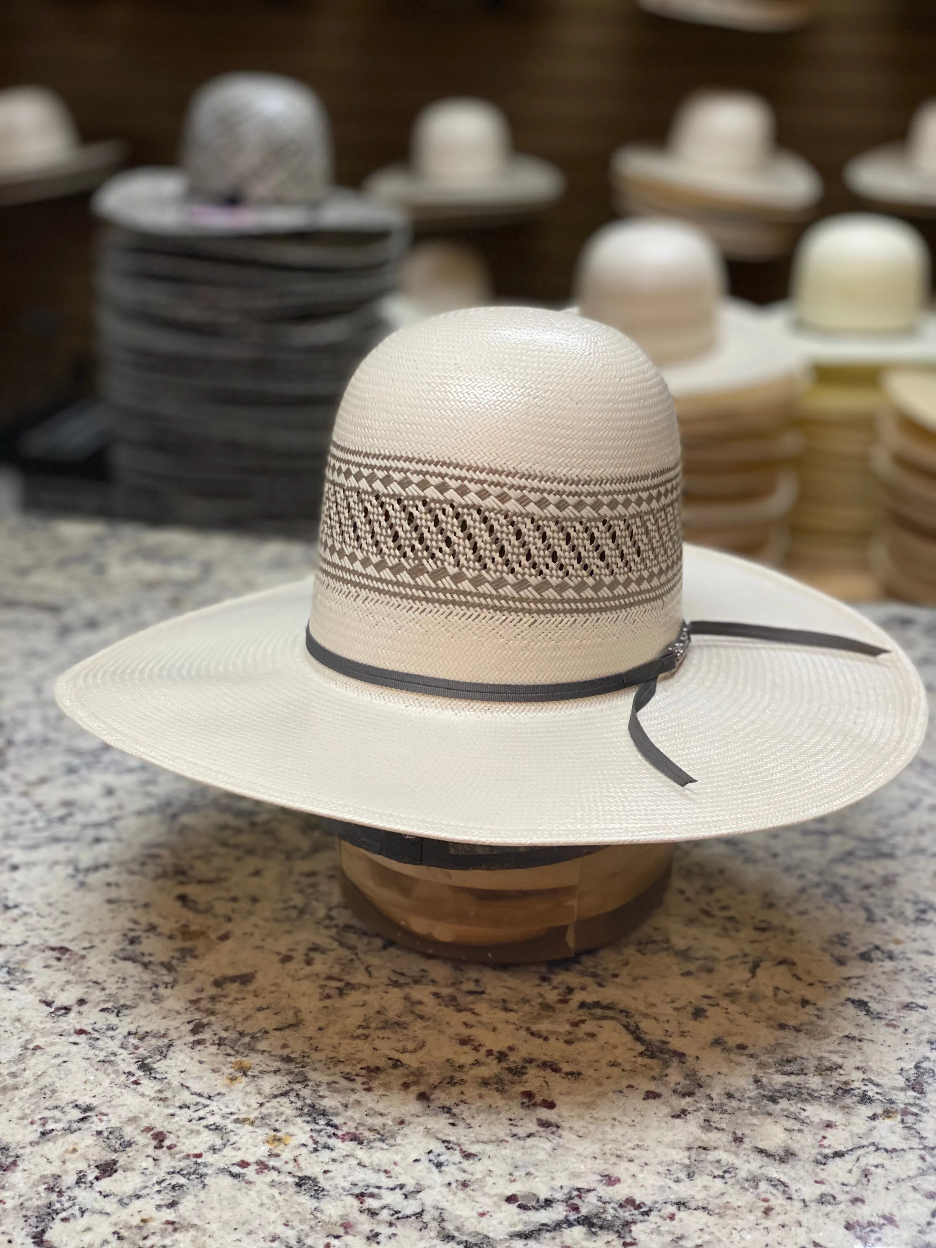 American Hat Company -  Open Crown - 4100 2CSTEEL