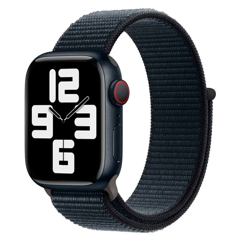 Apple Watch (42/44/SE/45/46/49mm) Lippa Nylon Rem - Mørkegrå